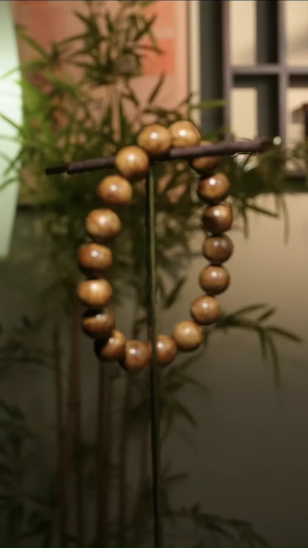 手串/手链黄花梨/降香黄檀小*海南垒垒木1.2cm