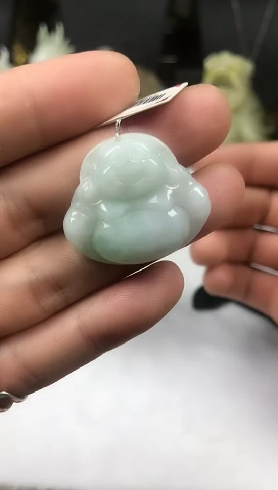 翡翠挂件未镶嵌佛公