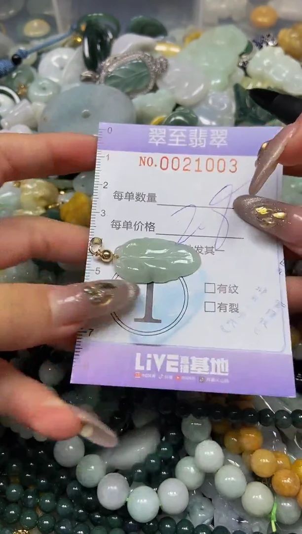 【闪购商品】翡翠颈饰未镶嵌闪购0021003