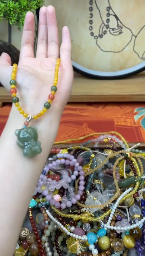 【闪购商品】蜜蜡颈饰未镶嵌281手串