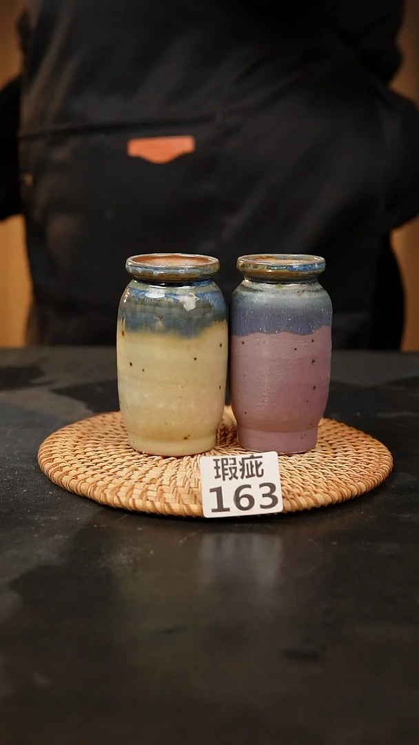 【闪购商品】瓷片163泥泥手工花盆