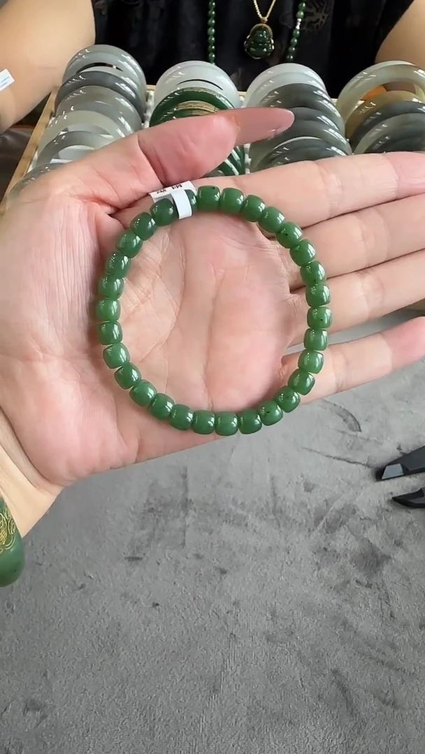 未镶嵌手链和田玉LK4