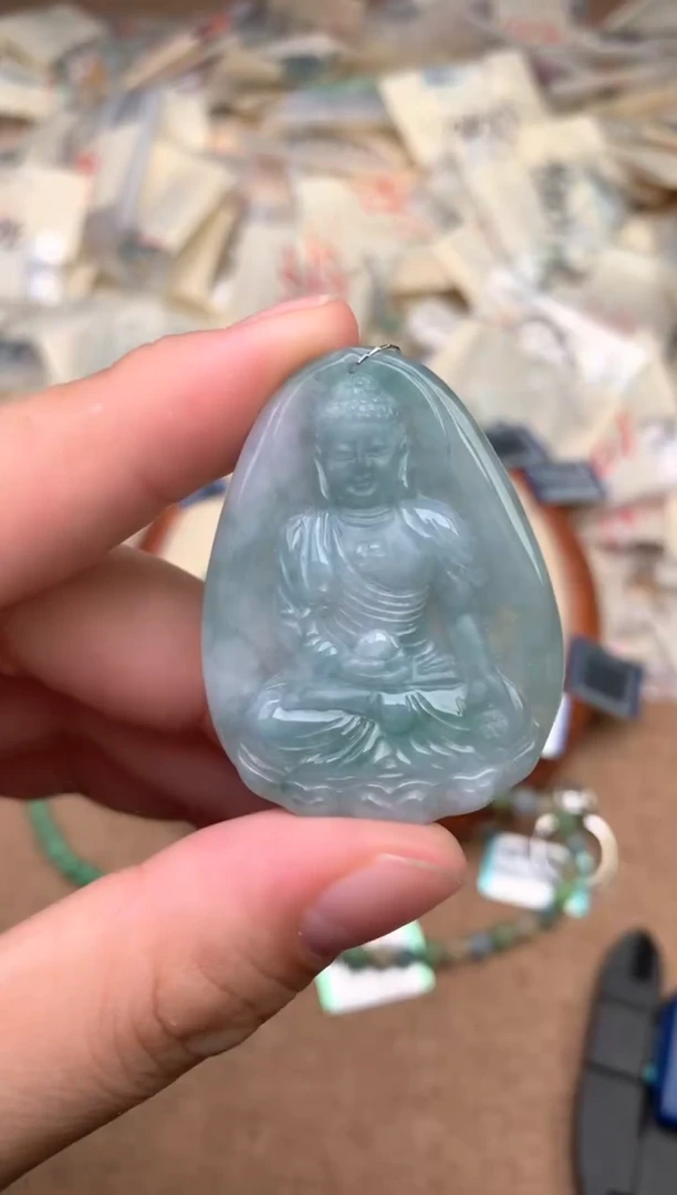 未镶嵌挂件翡翠一阿弥