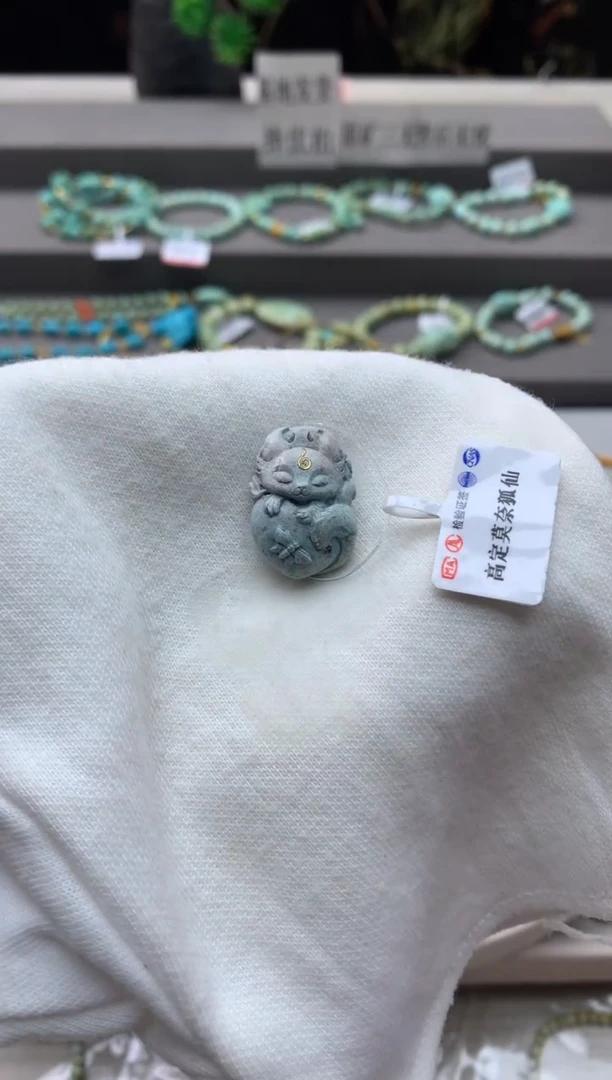 绿松石未镶嵌雕刻R25