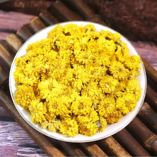 菊花茶小黄菊散装黄菊花泡水干菊花草茶正品黄菊茶