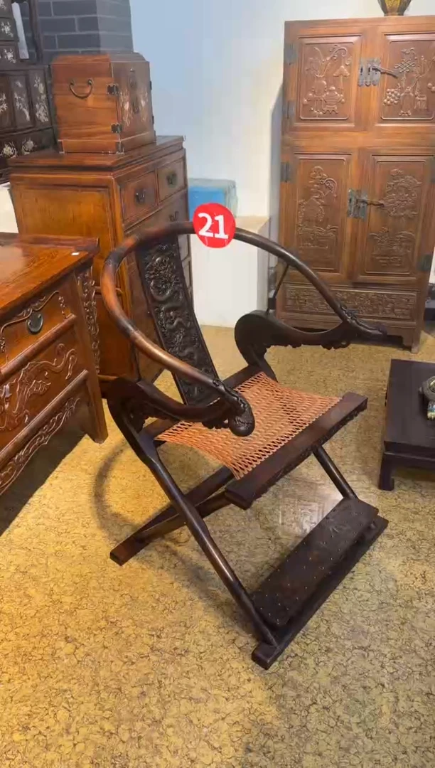花梨木类21号  交椅子   工艺品