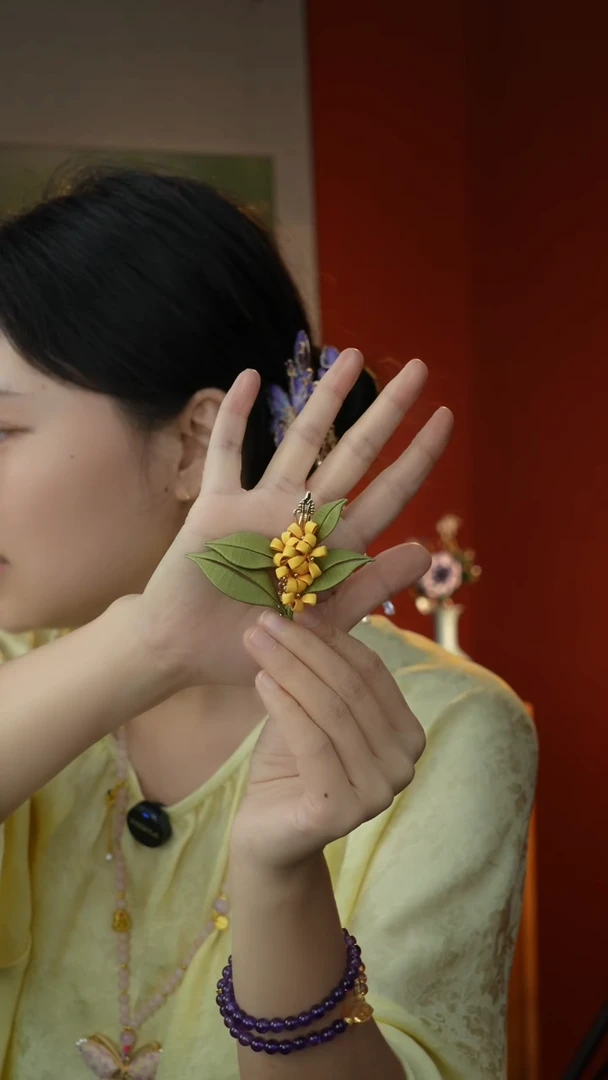 刺绣纯手工非遗国风饰品