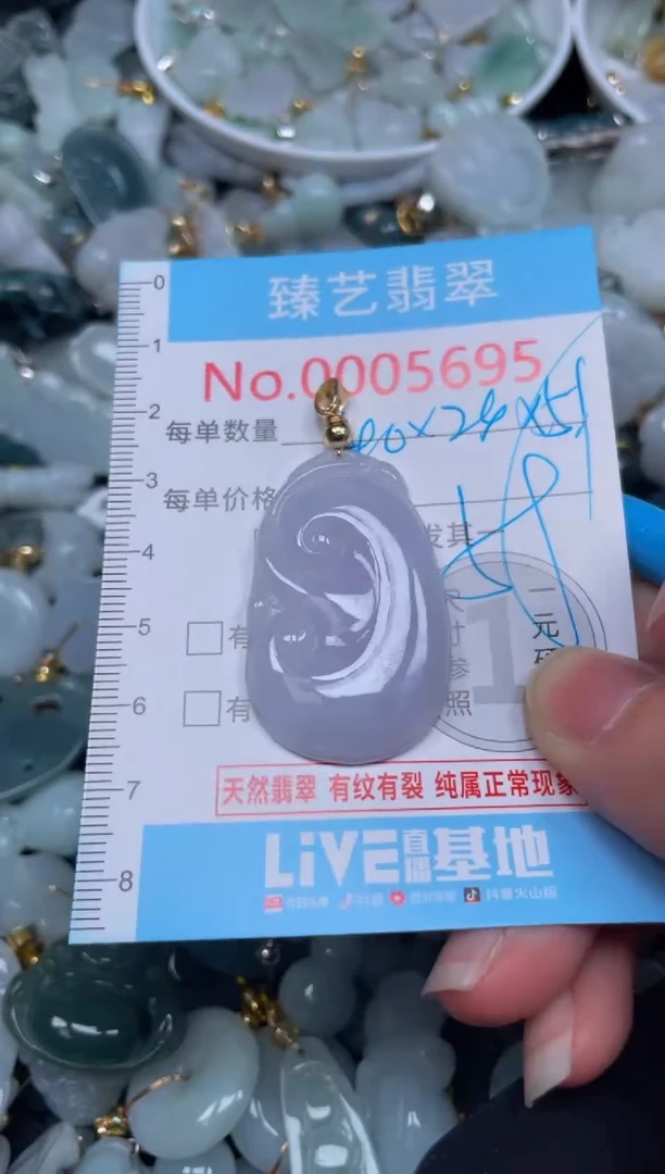 颈饰未镶嵌翡翠5695