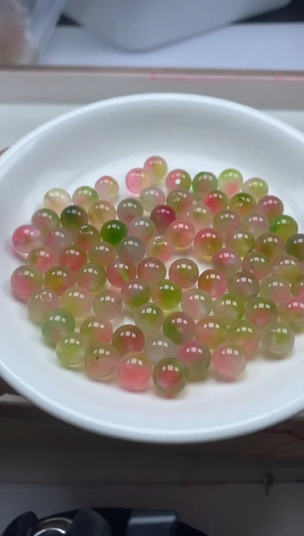 【闪购商品】玛瑙/玉髓颈饰未镶嵌w833水蜜桃盐源8mm*30颗