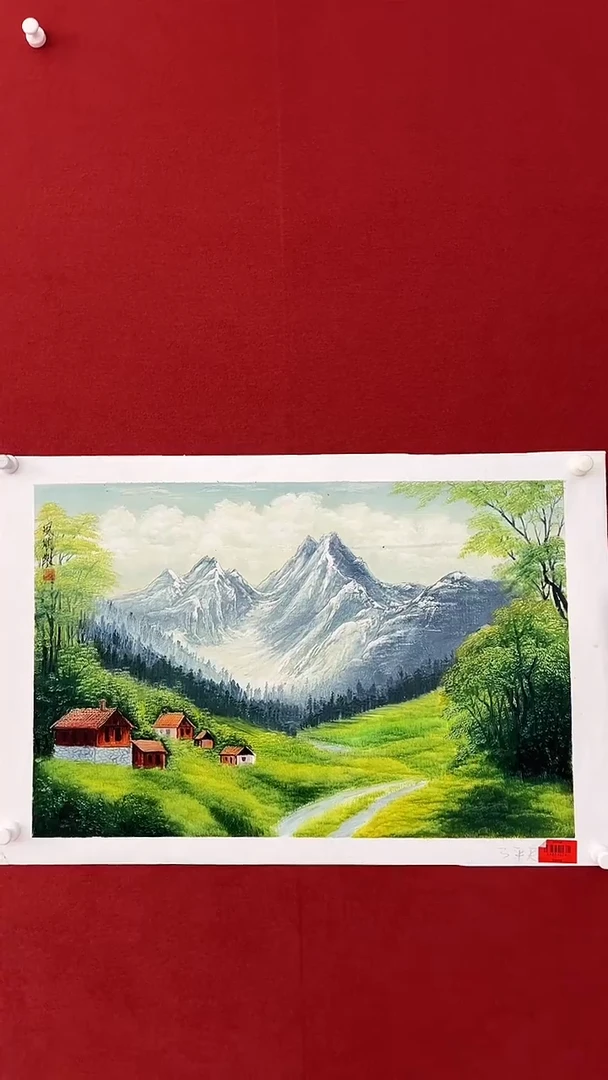 国画杨风顺老师3pc油画作品