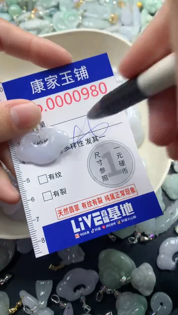颈饰未镶嵌翡翠980