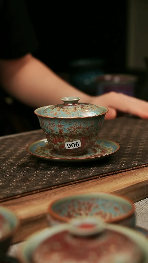 瓷片钧瓷茶器茶壶906