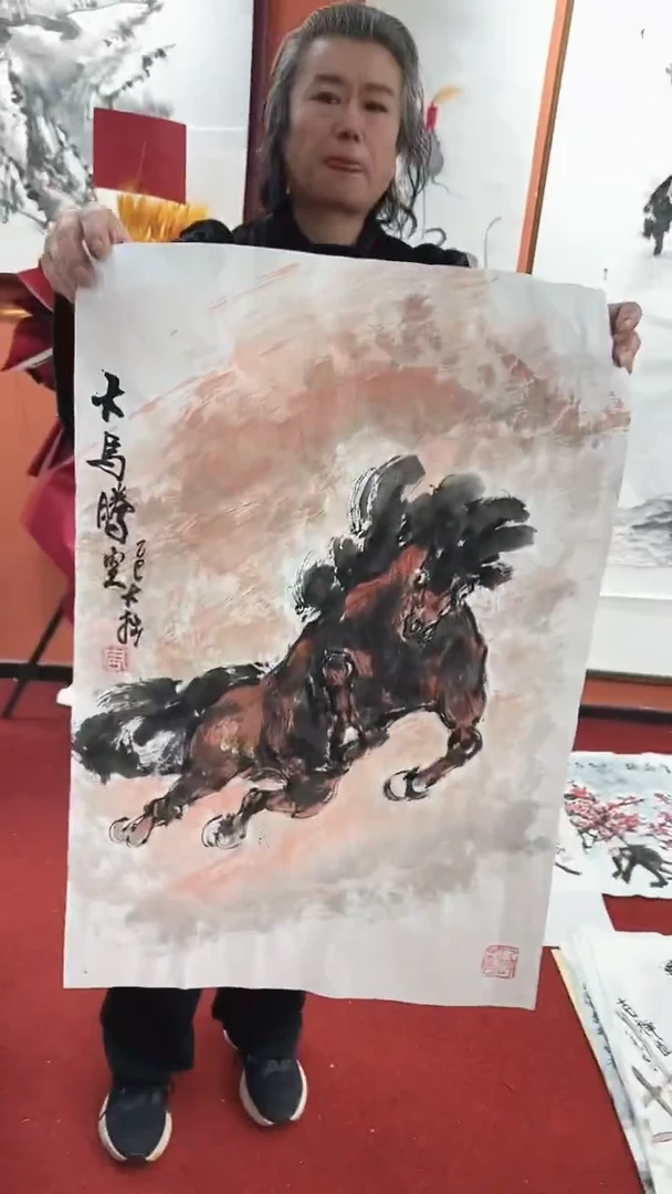 国画周大拙/国画/花鸟