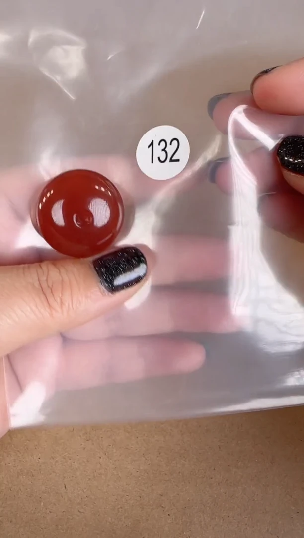 南红玛瑙未镶嵌吊坠(不含链)原矿无优化无裂平安扣