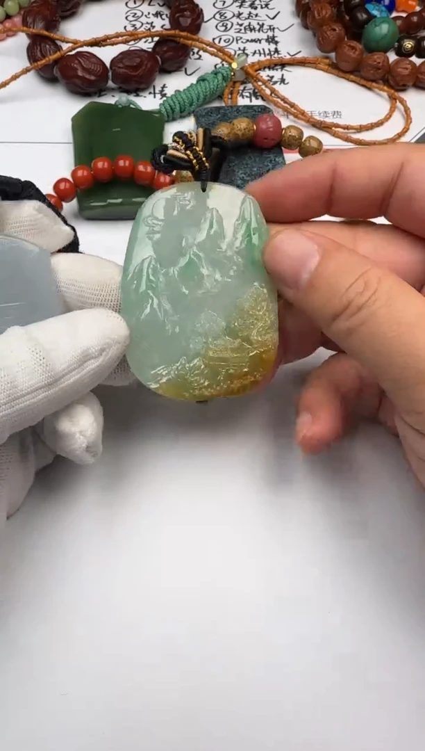 吊坠(不含链)未镶嵌翡翠翡翠 吊坠