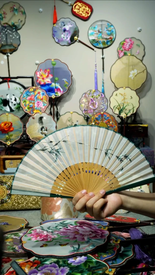 刺绣纯手工苏绣艺术品