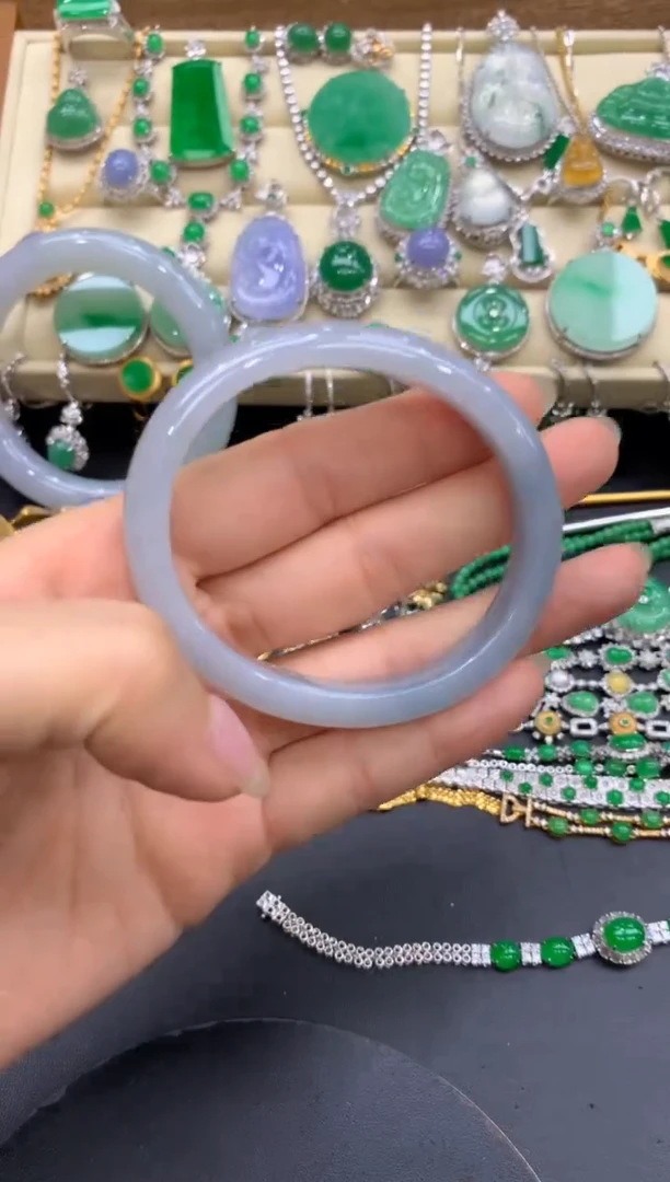 【闪购商品】翡翠手镯未镶嵌87-中国好珍宝