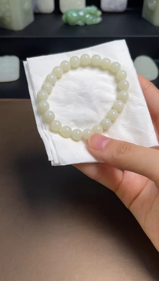 手串未镶嵌和田玉8 圆