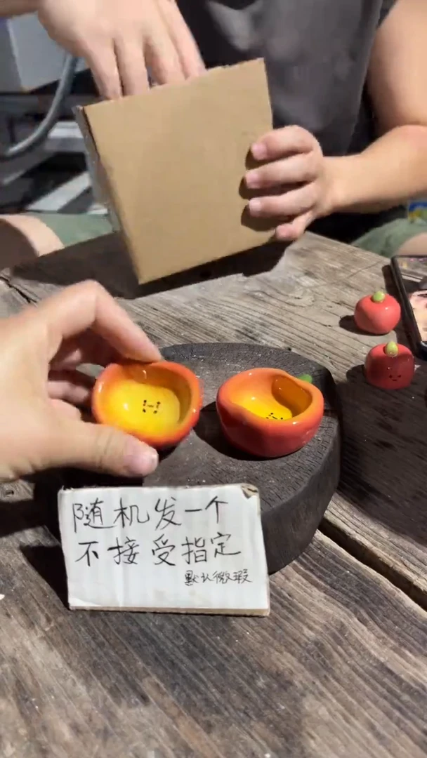 摆件41纯手工微瑕陶瓷