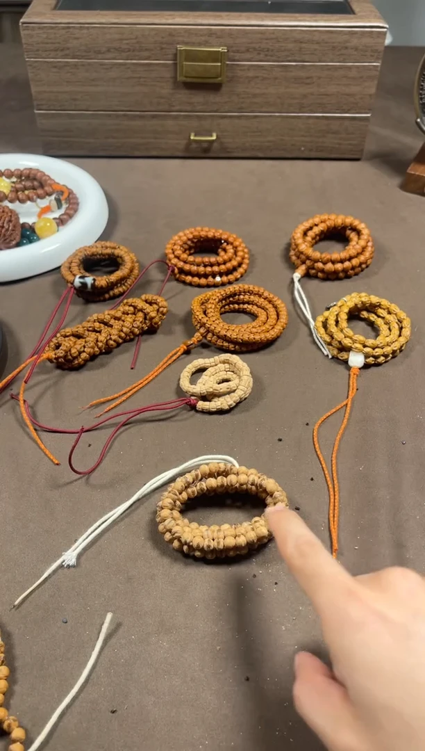 手串柏香籽/百香籽小鱼出品--红芽原装