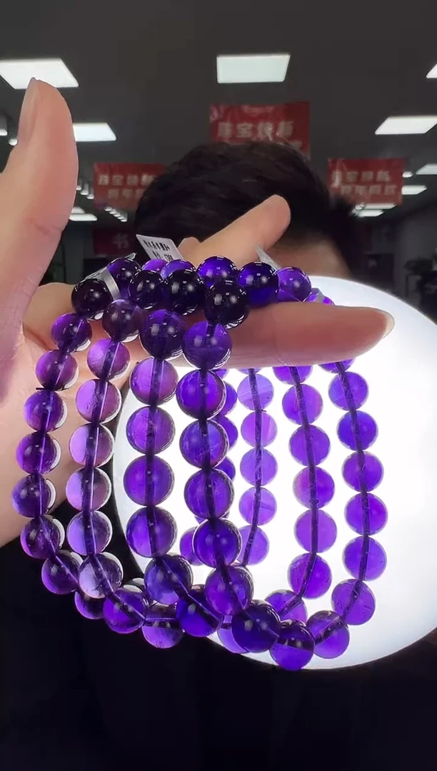 【闪购商品】水晶手链未镶嵌B54 GCK671约9mm多样性发一件