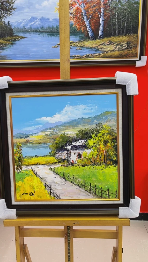 【闪购商品】绘画27梁静-油画-绘画-2.3平尺