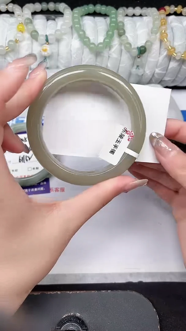 未镶嵌手镯石英质玉206-60/61