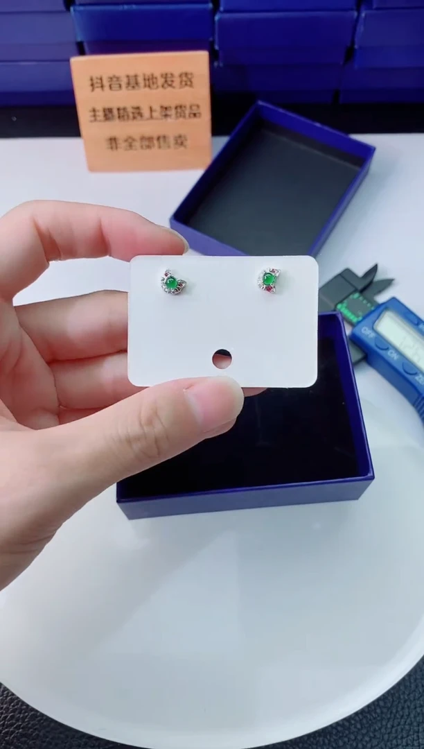 翡翠未镶嵌颈饰      `