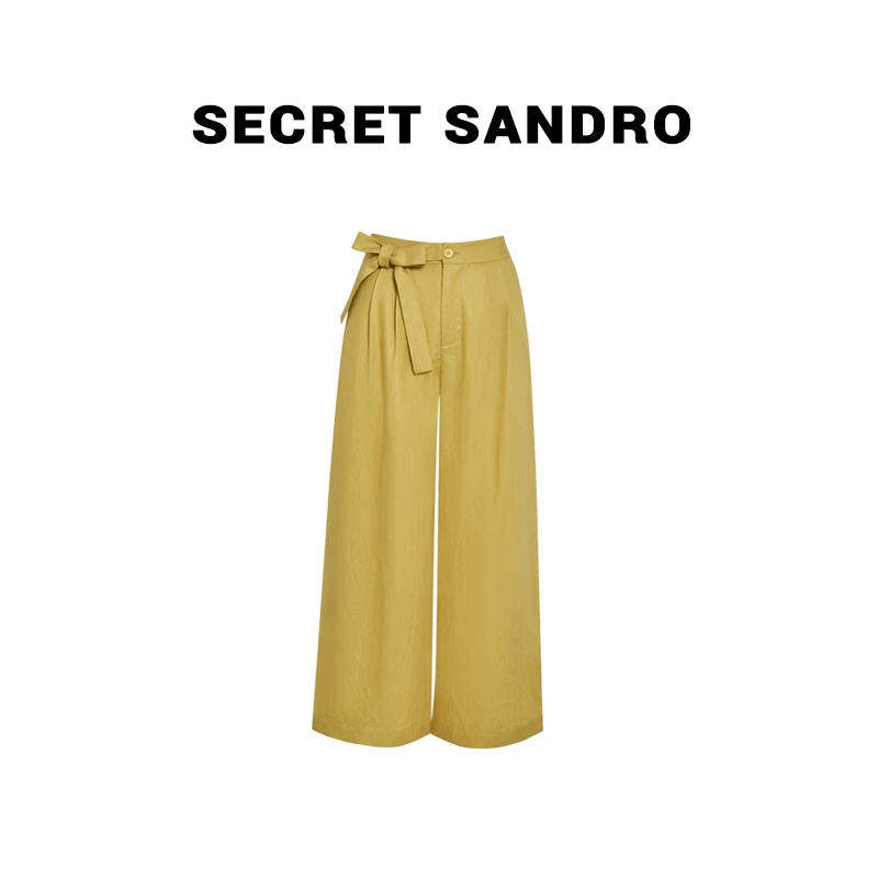 【亚麻裤】【Secret Sandro】鸥小柒  裤子 K55287091Q