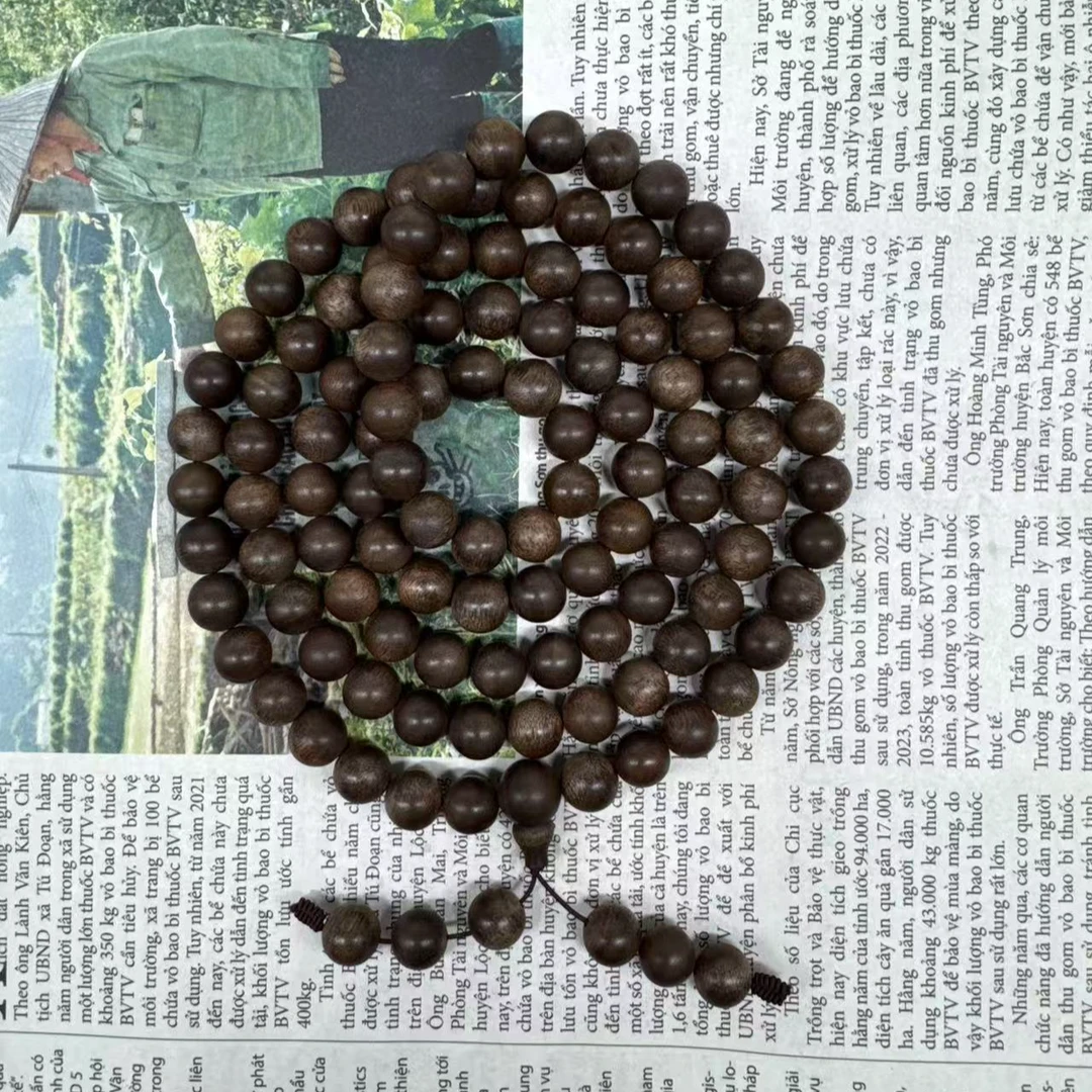 JXF-DS007-F23海南尖峰岭女儿香沉香多圈手串（多样性发货）