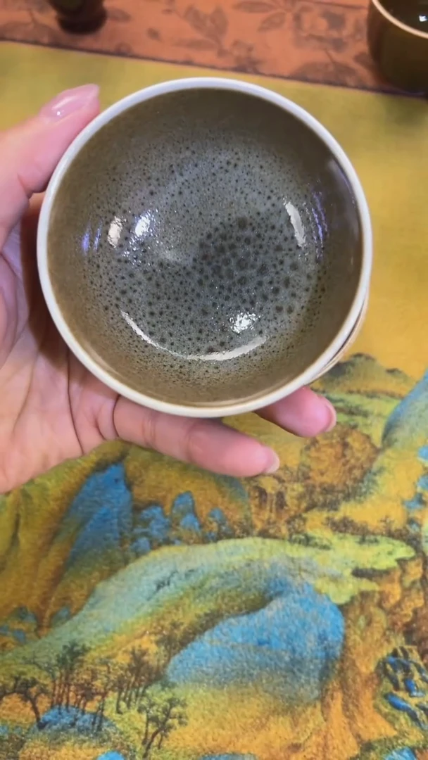 石头釉窑宝禅定杯
