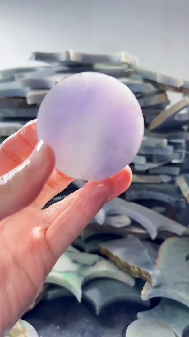 裸石翡翠缅甸翡翠A货文2849