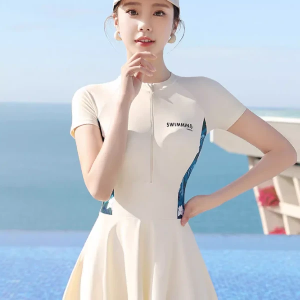 13034泳衣女士夏2025年新款遮肚显瘦高级感温泉