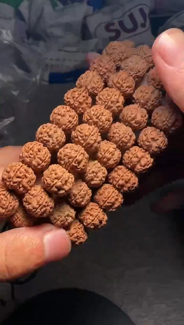 手串金刚菩提红方印无人区霸王花-15mm