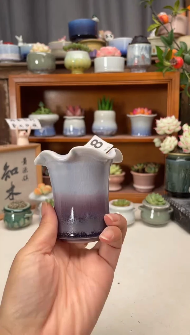 瓷片138知木小芳花盆编号