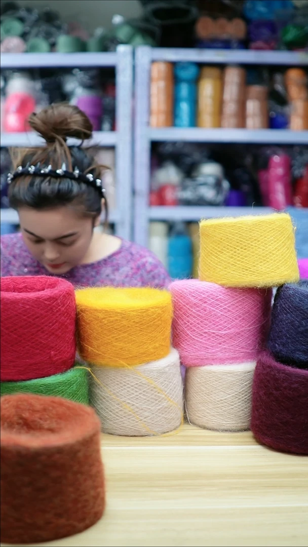 羊毛欢姐手编线A185