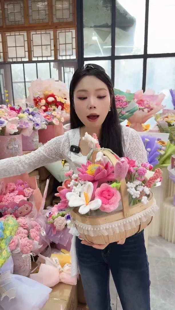 非遗手工定制花束，孤品清仓！！