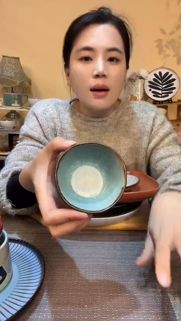 瓷片2个异形调料碗  微瑕介意勿拍