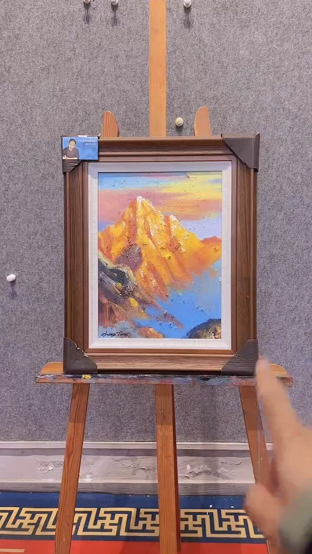 国画张敬油画作品39