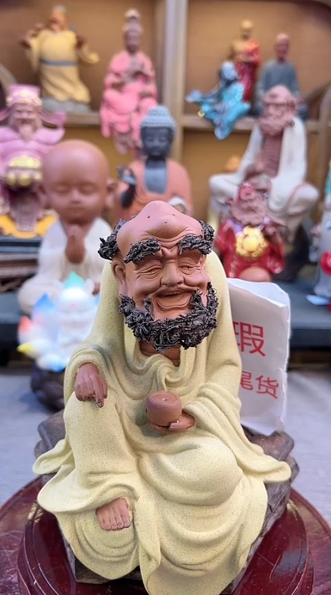 紫砂茶宠器闵茶宠摆件