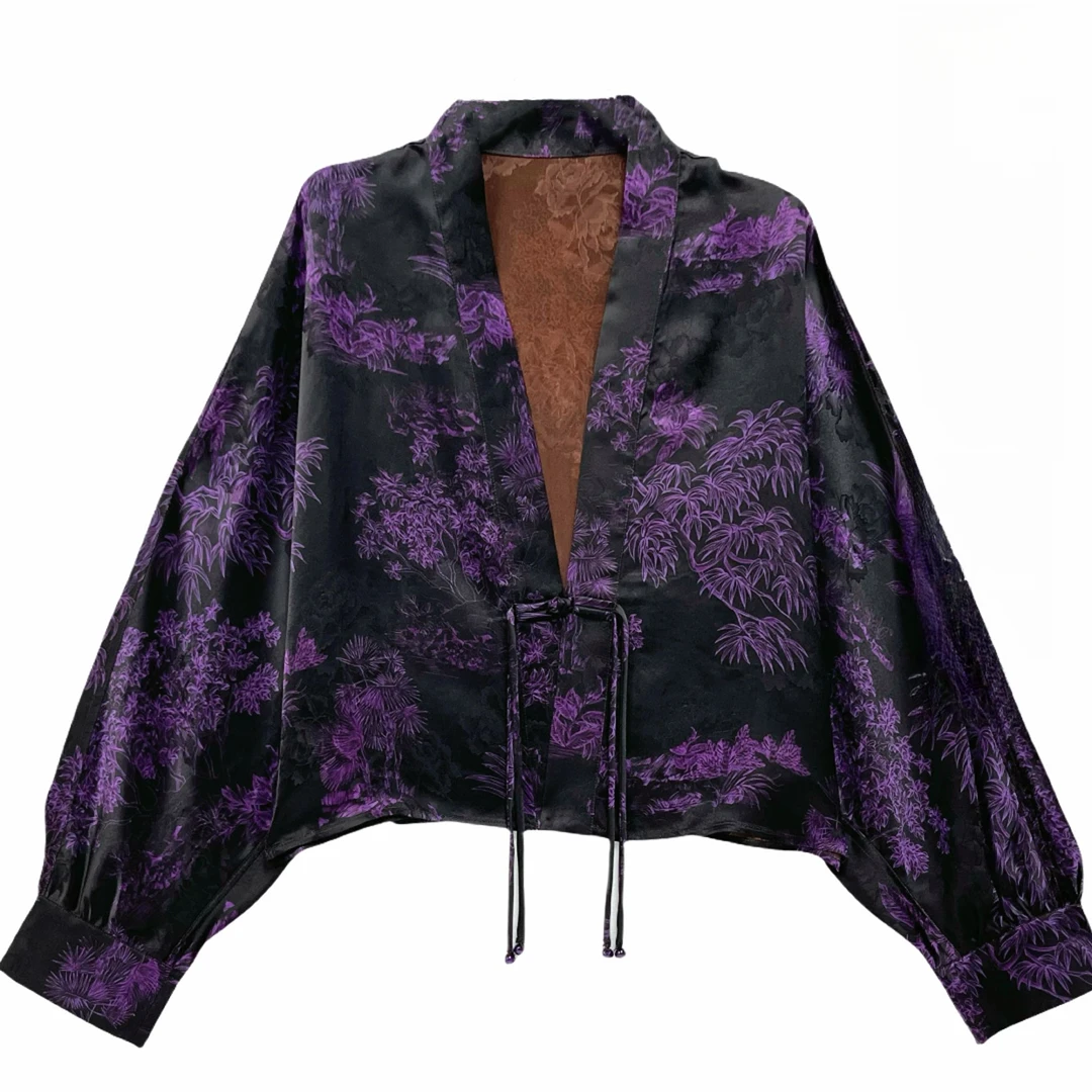 【染衣】新中式双面双穿上衣·原创奢定