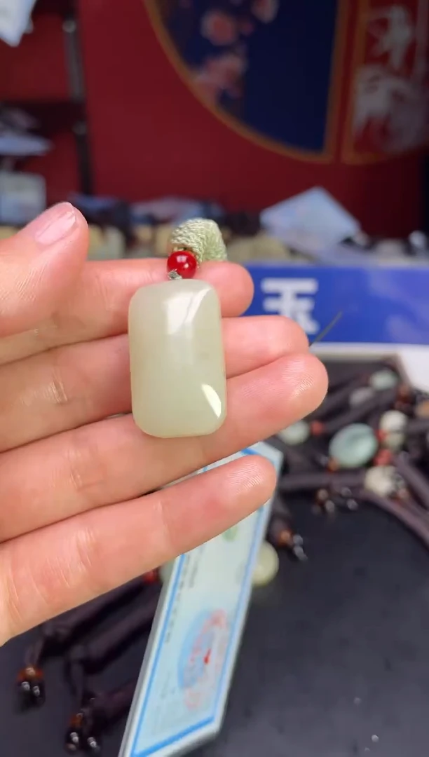 颈饰未镶嵌和田玉123