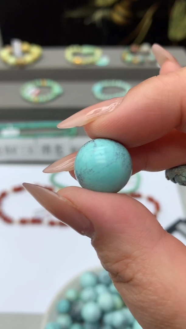 绿松石未镶嵌单珠Q03