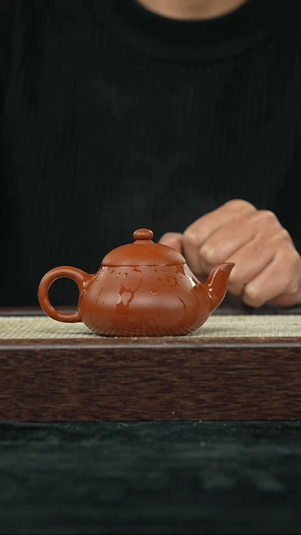 【闪购商品】紫砂茶壶@@HT15685王峰梨形
