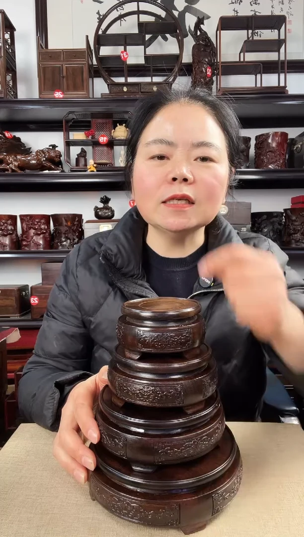 木电脑一套老李红木工艺品