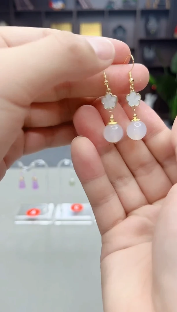 未镶嵌耳饰玛瑙/玉髓227000