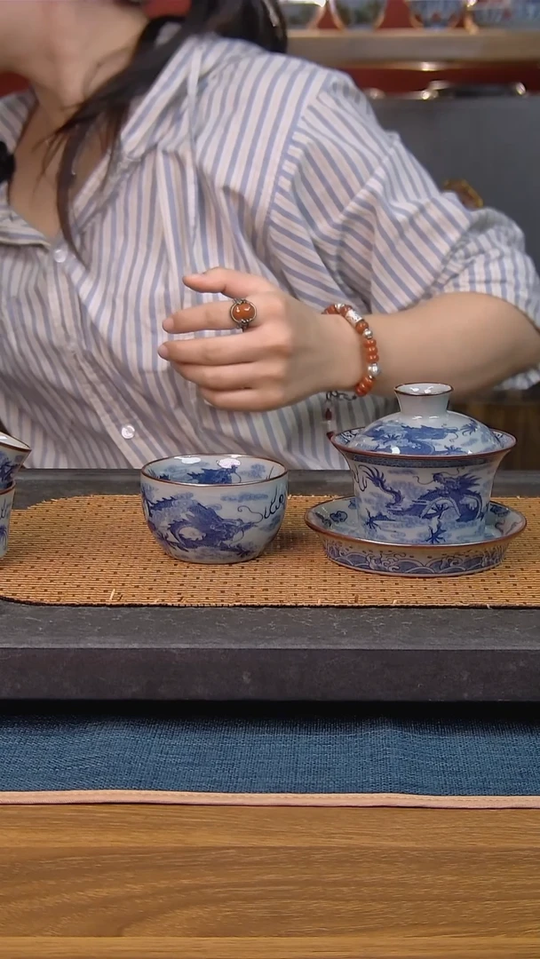 简装家用款2件套 白瓷陶瓷茶具
