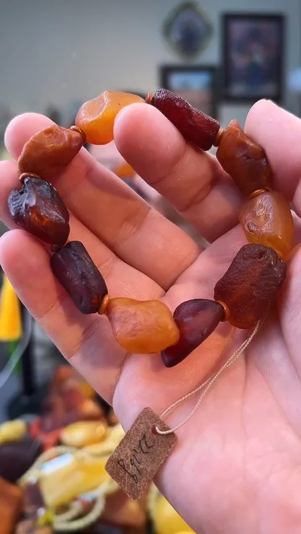 手串琥珀未镶嵌手串