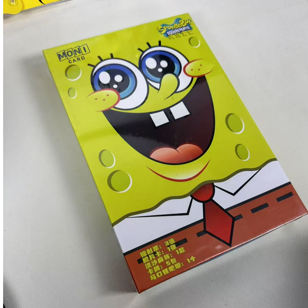 【拆盒】MONI CARD海绵宝宝  国产二创