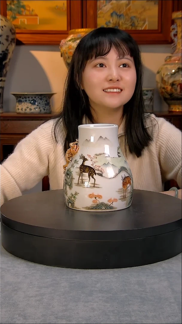 精品粉彩赏器精品陶瓷